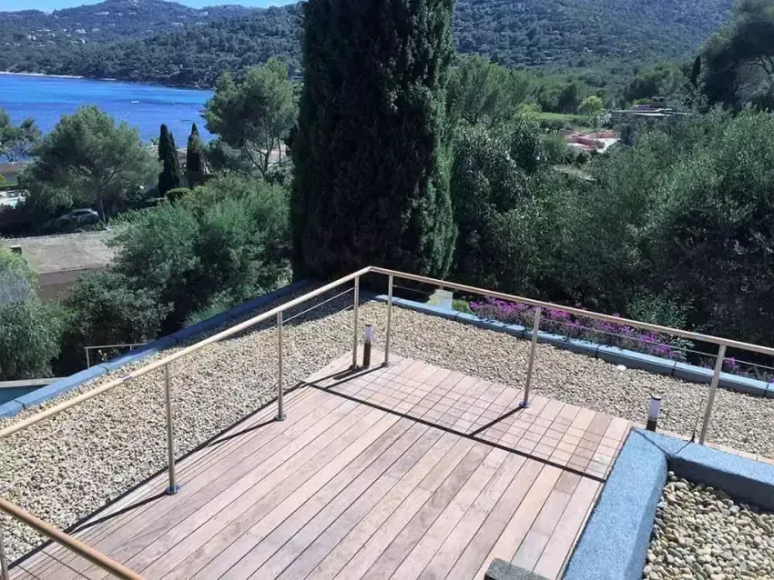 Étanchéité toit terrasse inaccessible à Bormes-les-Mimosas